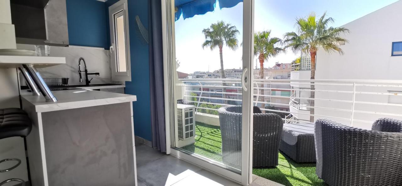 Cannes Pointe Croisette Studio Plage 2 Min A Pieds Екстериор снимка